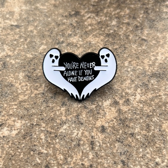 Jewelry - Funny Ghost Halloween brooch‎ lapel pin backpack pin
